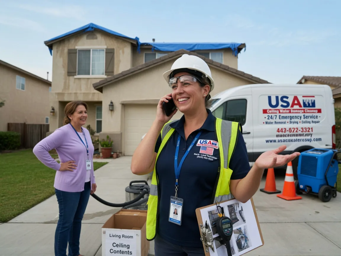 Ceiling Water Damage Restoration Ione, CA FAQs